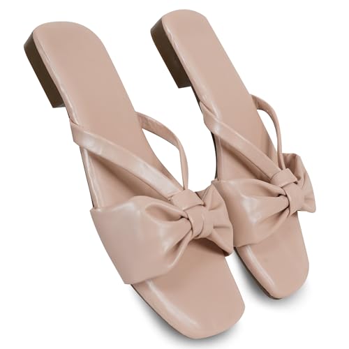 Image of DFR Women Casual Cushioned Flat Slippers Woman