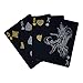 Valkyrie Playing Cards by Gent Supply - Gold, Silver & Black Edition
