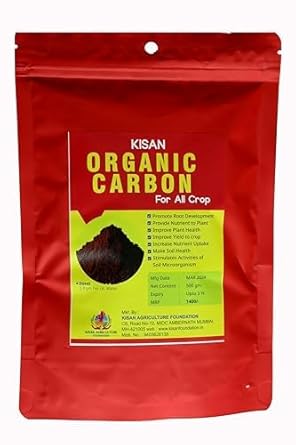 Kisan Organic Carbon For All Crop | Improve Soil OC & Fertility | Maintain Ph Of Soil | Make Health Of Soil (3 kg)
