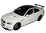 bmw 18 zoll m felgen Aus Metall mit Plastikteilen B-M-W 3er E 92 M3 GTS Coupe Alpine Weiss 25 Jahre M Power 2005-2013 1/18 Kyosho Modell Auto mit individiuellem Wunschkennzeichen