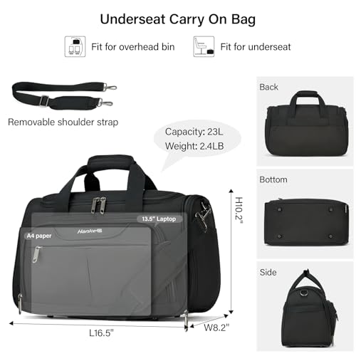 Hanke Multi-Pocket Travel Tote