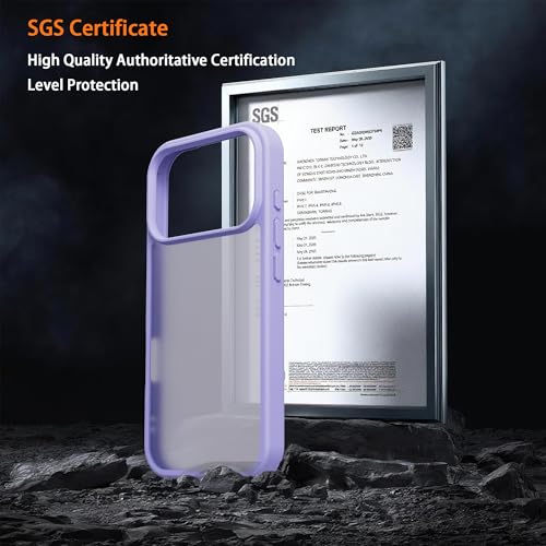 Image of iPhone 18 pro /17 pro Case,Translucent Matte(Light Purple)