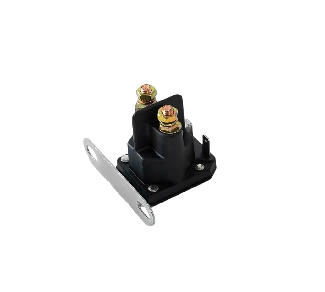 Starter Solenoid 12V Motorcycle Starter Solenoid 1134-2962-01 Lawn Mower Zinc Alloy 33-335 for Riding for Tractor Motorboat