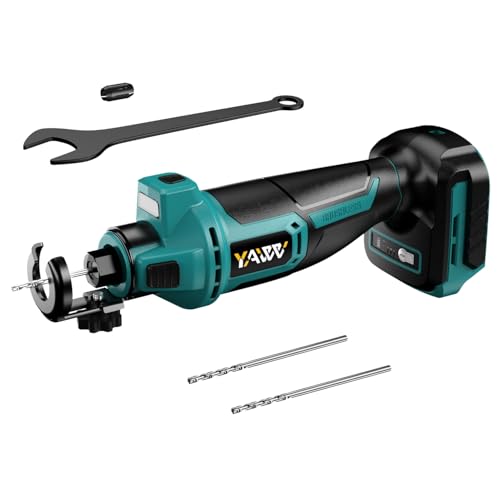 Image of Cordless Drywall Cut-Out Tool for Makita 18V Battery, 3 Speed Adjustable Brushless Rotary Saw with Up to 30000 RPM, Compact Spiral Saw Kit for Cutting Wood Drywall,Sheetrock,Wood, (Bare Tool Only)