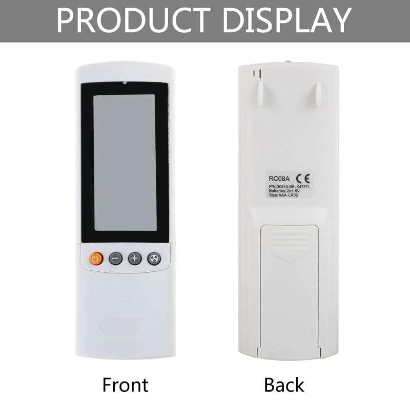 Télécommande Universelle De Climatiseur Pour Airwell Electra Gree A415/RC08B - Remplacement Pratique Et Fiable