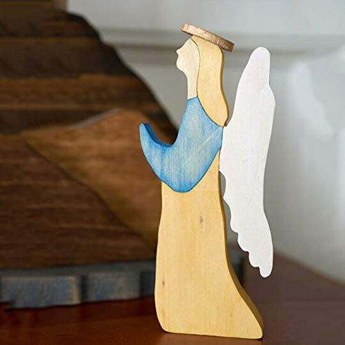 image for Xuanku Easter Resurrection Scene Wooden Decoration Easter Decor Wooden