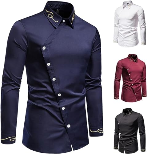 Chemise gothique asymétrique pour vos soirées alternatives et festivals sombres