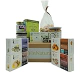 VinNatura - Caja Gourmet Gallega Morriña para Regalar - Selección Premium de Conservas, Algas Ecológicas y Dulces Artesanales - Pack Degustación del Mar y la Montaña
