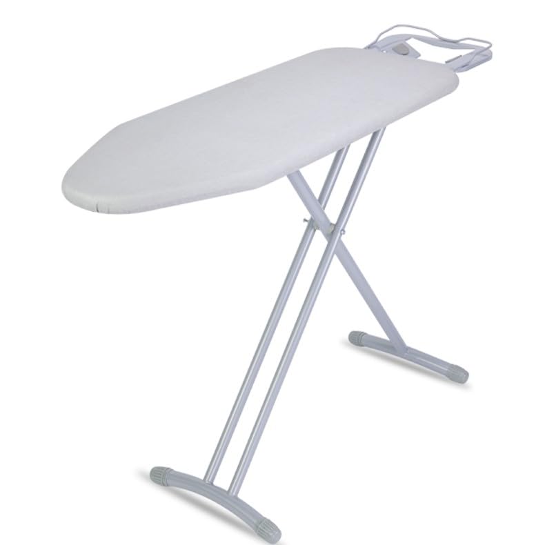 Dsejynxx Tabla Planchar Tabla de Planchar Plegable, con Tratamiento Anti-Bacteria, Incluye Funda de Algodón, Fácil de Almacenar y Transportar,Regulable en Altura