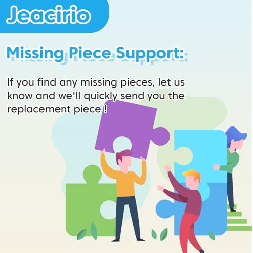 Rompecabezas Jeacirio para Niños de 5 a 8 Años – Colección Mundo de Animales, 4 Paquetes de 100 Piezas, Juguetes Educativos para Niños y Niñas de 4 a 6 Años miniatura 7