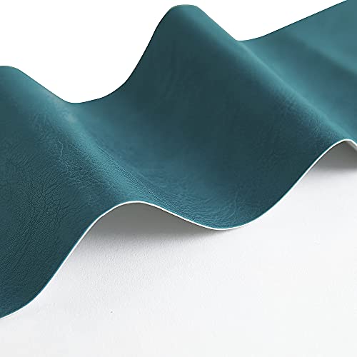 Image of Leather Repair Tape kit, Peacock Green 4 x 60inch Self Adhesive Patch for Couch, Sofa, Car Seat, Handbag, Furniture, Drivers Seat, Jacket, Computer Chair First Aid Vinyl Repair kit