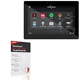 BoxWave Screen Protector Compatible With Control4 T4 In-Wall AC (8 in) - ClearTouch Anti-Glare ToughShield 9H (2-Pack), Anti-Glare 9H Tough Flexible Film Screen Protector