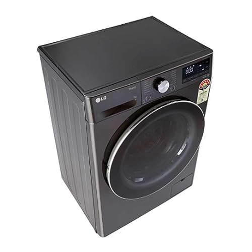 Image of LG 9 Kg 5 Star Inverter Fully Automatic Front Load Washing Machine (FHP1209Z9B, Black)
