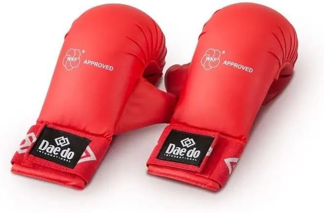 Daedo Karate Gloves WKF Approved – Sparring Gloves for Men and Women – Padded Martial Arts Mitts for Competition & Training