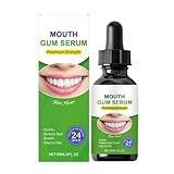 OIXEY 1 Pezzi Gocce Per La Ricrescita Delle Gengive, Gengive Ritirate Cura, Restauro Delle Gengive, Collutorio Naturale Per L'Igiene Orale(A)