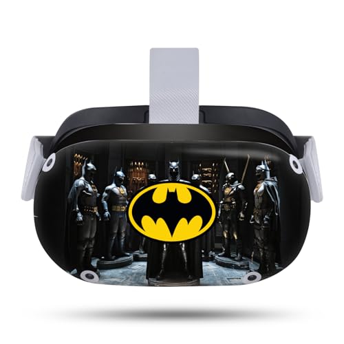 Autocollant Meta Quest 2 Flash et Batman pour Sessions de Jeu Immersives