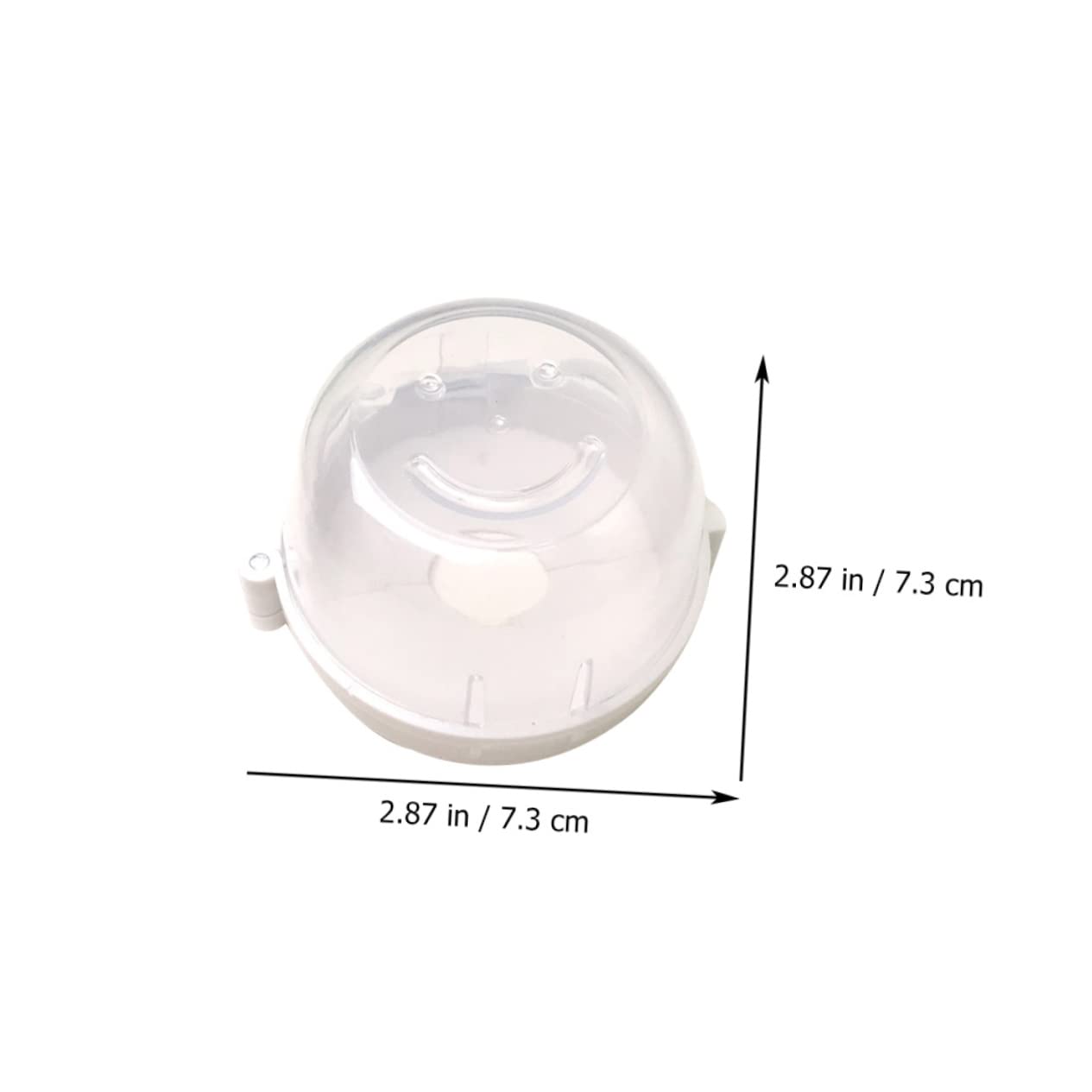 Toddmomy 2Pcs Clear Gas Stove Knob Covers Safety Guard for Stoves Lock Protector Easy Adhesive Installation Durable Fit for Home Use