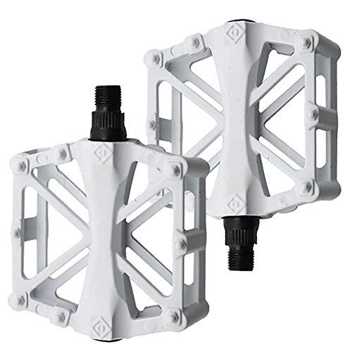 ZONSUSE Pedales MTB, Antideslizante Durable De Ligeros Pedali Bicicleta Pedal, De Aluminio Rodamiento De Acero Cromado 9/16