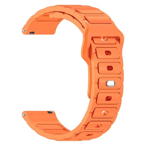 Image of ACM Watch Strap 22mm for Universal 22mm Size Replacement Strap Smartwatch | Silicone Belt Sports Button Closure Band
