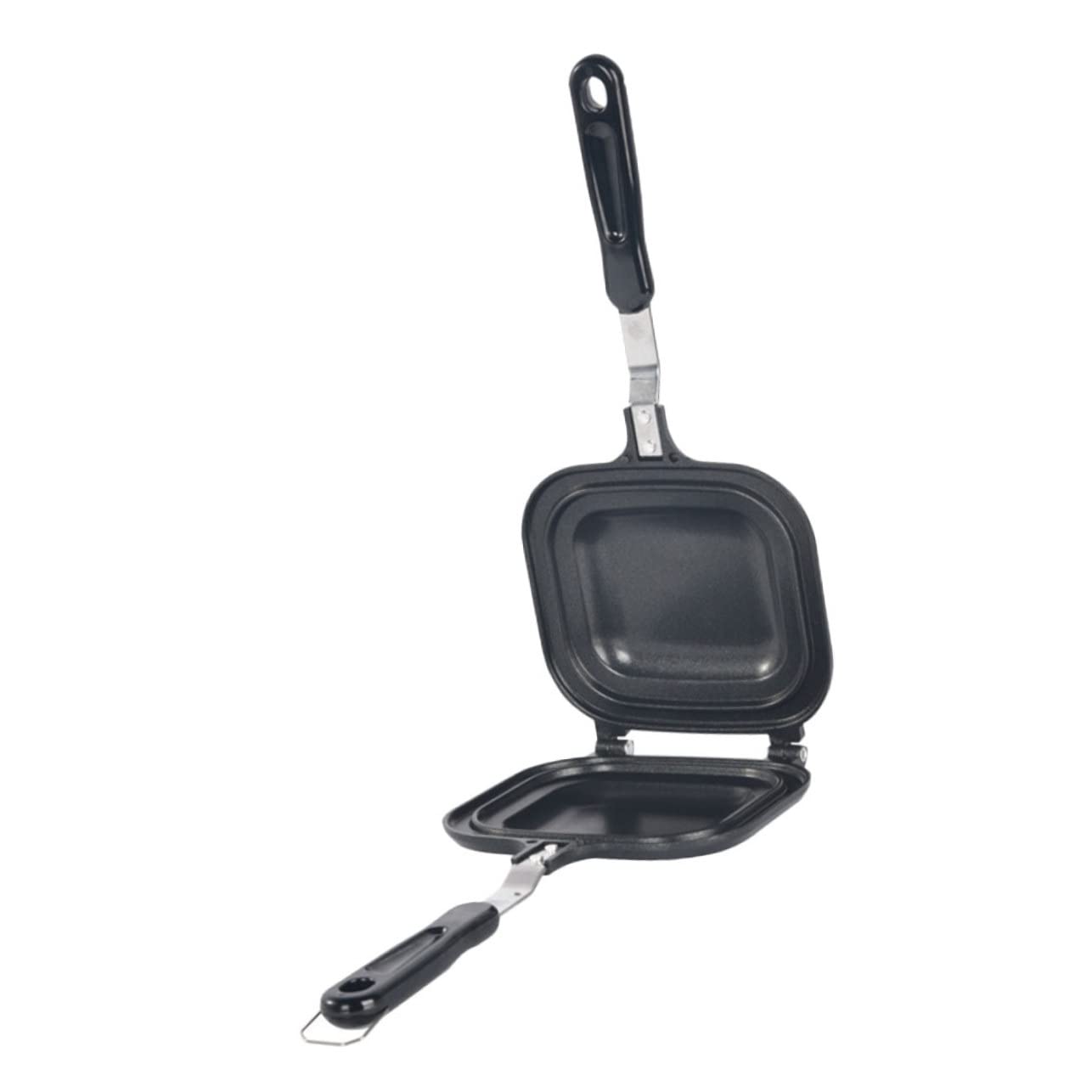 FELTECHELECTR Double-sided Sandwich Maker Pan Non-stick Kitchen Tool for Grilling Breakfast Versatile for Eggs Easy for Outdoor Cooking Household Baking Pan