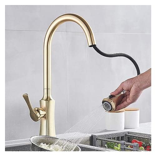 Robinet mitigeur de cuisine à ressort pour îlot central moderne