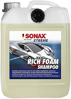 SONAX Xtreme RichFoam szampon piankowy (5 l) z silnym roztworem brudu i owocowym zapachem jagodowym do całego pojazdu | nr art. 02485000