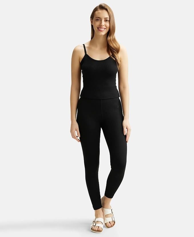 Image of Jockey 2520 Women Extra Warmth Super Combed Cotton Rich Thermal Leggings with StayWarm Technology