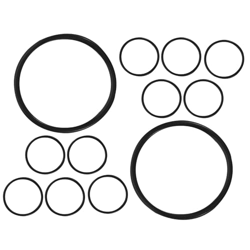 Zerodeko 12 Anelli in Gomma Antiurto per Microfono Condensatore, Elastici per Supporto Microfono da Tavolo Clip, Fascia di Montaggio Antivibrazione per Studio, Streaming e Podcast