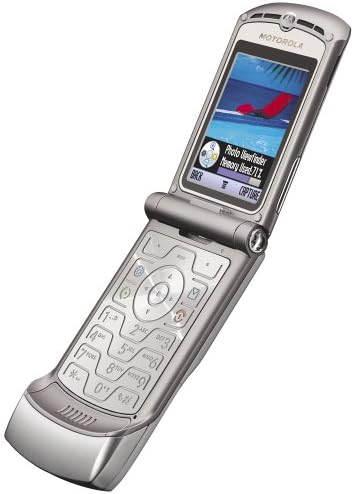 Motorola RAZR V3 Silver Phone (AT&T)
