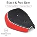 AlveyTech Black & Red Seat for the Baja MB165 & Falcon Mini Bikes - Replacement Stylish Comfortable Seat, Gas/Electric Power Scooter Accessories, Quad, 4-Wheeler Dirt Pit Pocket Bike Part, DIY Install
