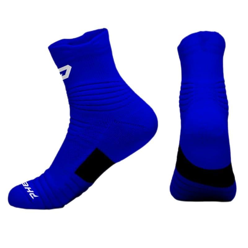 Phenom Elite Quantum Knit Lite Quarter Performance Socks - Royal Blue