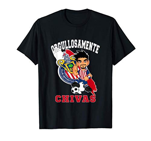 Orgullosamente Chivas Futbol Mexicano Chivas de Guadalajara T-Shirt