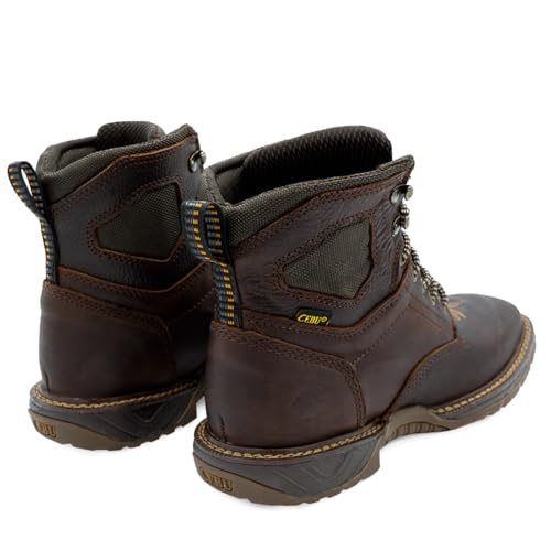 CEBU | Hawk Steel Toe | Boots For Men | Square Toe | Handcrafted | Made of Leather | For Heavy-duty Tasks | Brown Color4