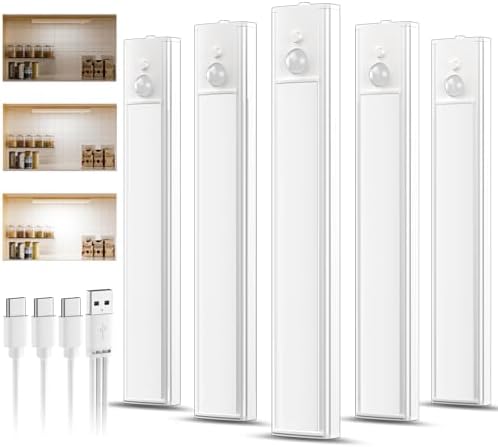 Pack de 5 luzes LED daphomeu para cozinha