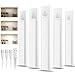 daphomeu 5 Pack 20CM Luces led Cocina Recargables, Luz Armario Sensor Movimiento Atenuable tipo C carga,Blanco frío Luz Sensor Movimiento Interior, Lampara Led para estantería, armario de escaleras