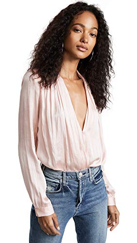 PAIGE Women's Sevilla Thong Bodysuit, Cream Tan, XS