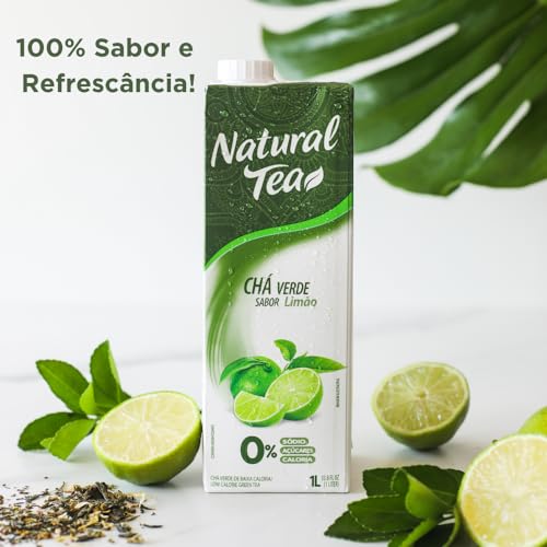 CHÁ VERDE C/ LIMÃO NATURAL TEA 1L