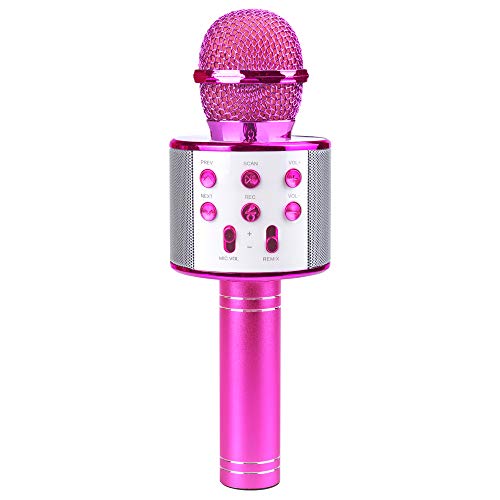 SUNNYPIG Gift for 4-12 Year Old Girl Kids, Wireless Bluetooth Microphone Toys