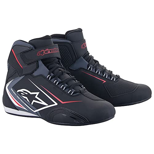 Alpinestars Sektor Chaussures de moto imperméables, schwarz/weiß/grau, 42.5