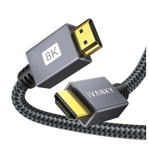 HDMI Cable 4K 10ft, iVANKY 18Gbps High Speed HDMI 2.0 Cable, 4K HDR, HDCP 2.2/1.4, 3D, 2160P, 1080P, Ethernet - Braided HDMI Cord 32AWG, Audio Return(ARC) Compatible UHD TV, Blu-ray, PS4/3, Monitor