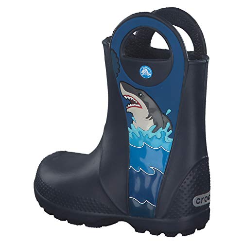 Bottes de pluie Crocs FL Shark Patch Rain Boot pour tout-petit - 3