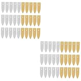 OKUMEYR 60個 銅亜鉛電極ストリップ 電池 フルーツ 製品 ドア 点滅する 亜鉛陽極 ニッケル陽極 皿 ヒューズバグ 亜鉛電気めっき用陽極 電極材料 銅電極ストリップ 実験用電極帯 銅板