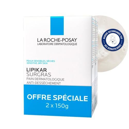 Savon Lipikar La Roche-Posay pour la douche familiale des peaux sèches