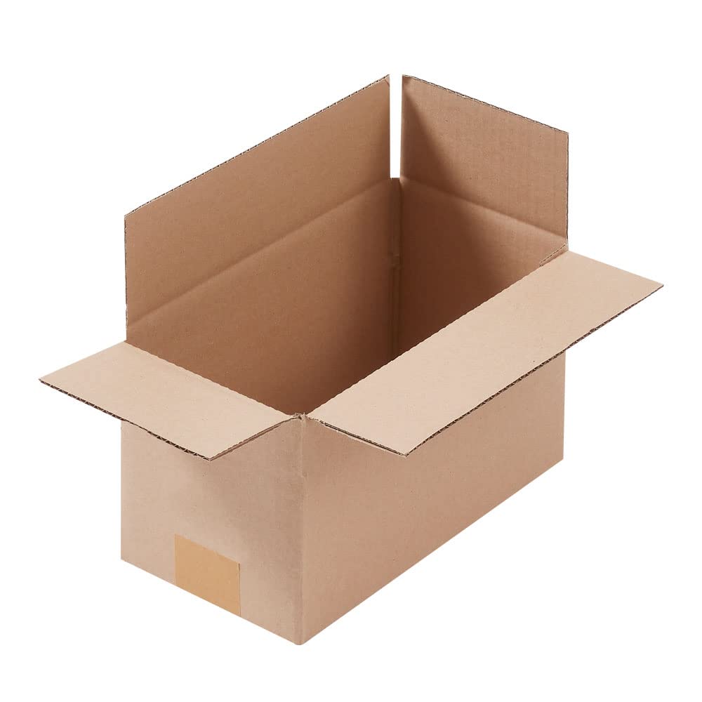200 Faltkartons 240 x 130 x 130 mm, Verpackung Versand Schachtel aus Wellpappe Karton Kiste Postversand