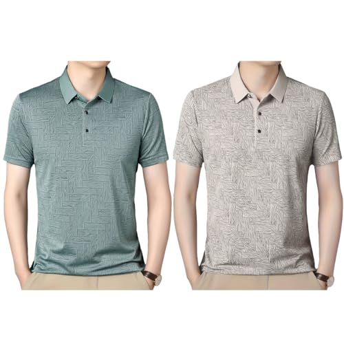 Image of TOPLOT T Shirt for Men || Men Casual T-Shirt || Regular Fit || Printed Polo || Available in Combo Packs (Printed-Polo-5218)