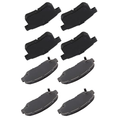 Image of CCIYU Front Rear D914 D1451 Disc Brake Pad Sets Fit For Honda For Accord 2008-2012 2014-2017, Brake Pads 8PCS