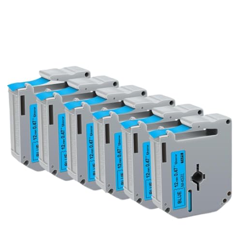 4 �` 6 �p�b�N 12 mm MK-231 MK231 ���n�ɔ��̃��x���e�[�v�ƌ݊������� PT-65 PT-70 PT-80 PT-M95 ���x�����[�J�[�p(6PKMixed Color)