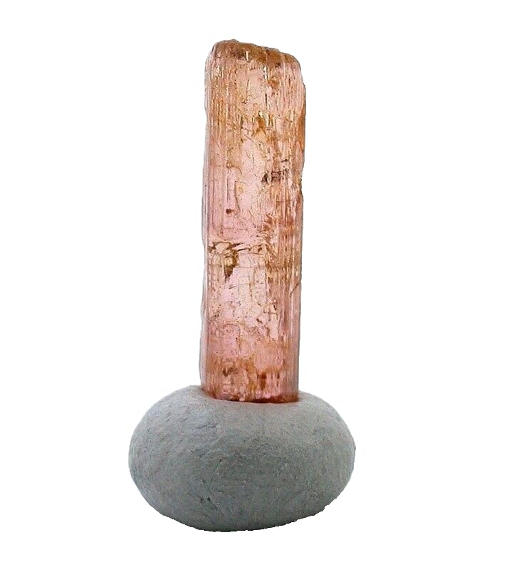 1.31 Gram 6.55 Carat Brazilian Highgrade Pink Tourmaline Specimen Crystal TSC24