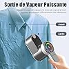 Défroisseur Vapeur Portable 1200W – Repasse Vite Sans Plaque, Idéal Voyages Et Famille