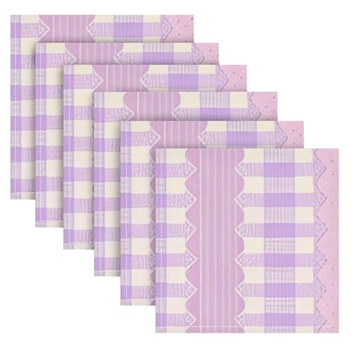 Servilletas de Tela Reutilizables 20 x 20 in Pack de 6 miniatura 1